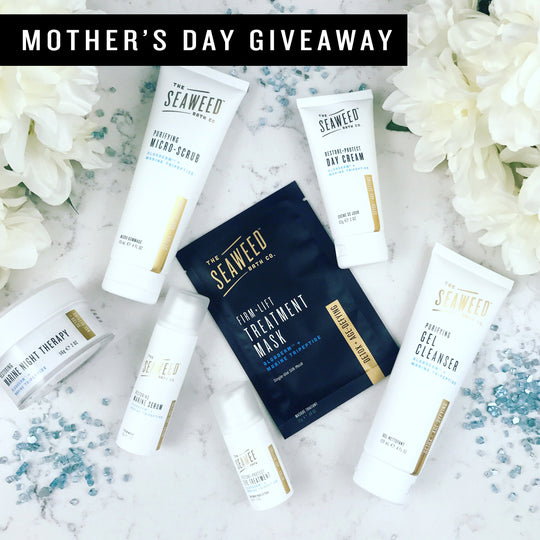 Mother day Giveaway Products. The Seaweed Bath Co.