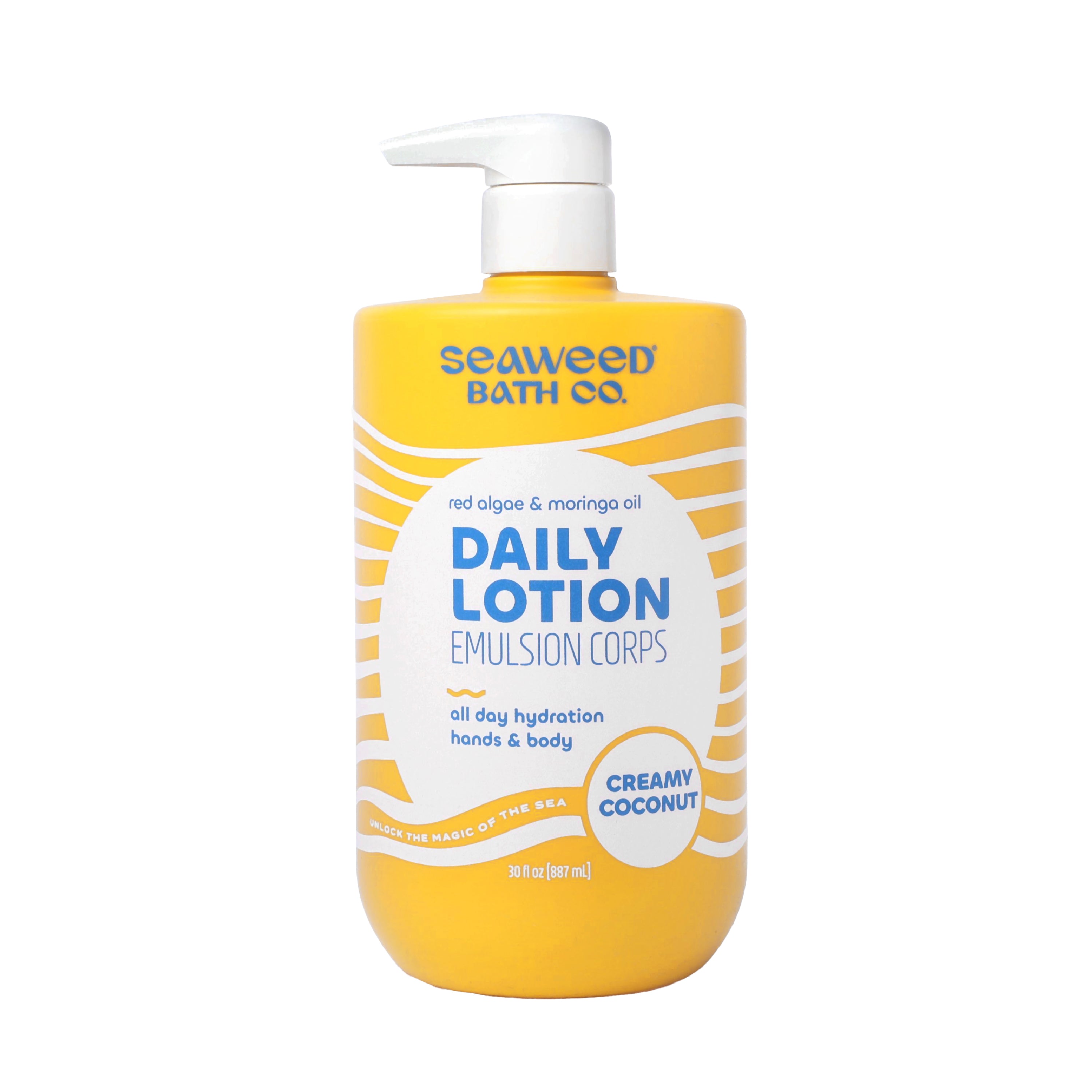 Daily Lotion - Creamy Coconut – The Seaweed Bath Co.