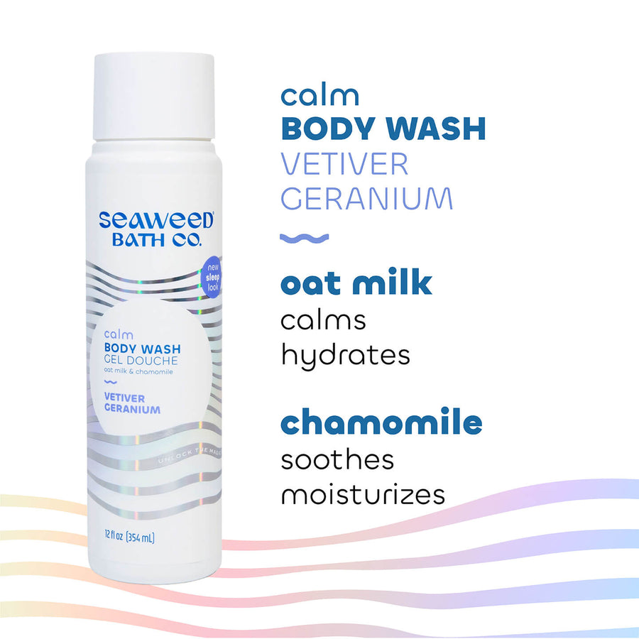 Key Ingredients in Seaweed Bath Co. Calm Body Wash.