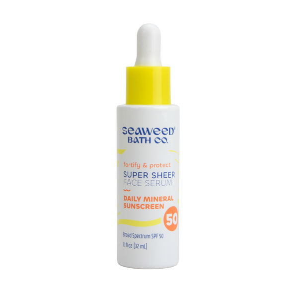 Super Sheer Face Serum SPF 50 Sunscreen | Ceramides & Bio