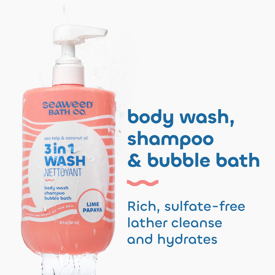 3 in 1 Wash - Lime Papaya